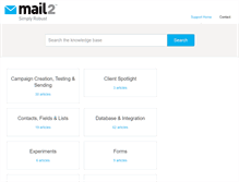 Tablet Screenshot of mail2support.lynch2.com